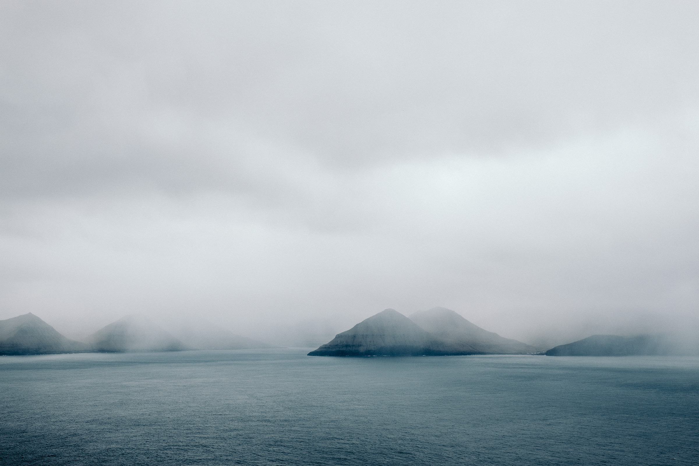Blick auf Eysturoy, Kalsoy, Färöer-Inseln, Foto: Martin Hülle