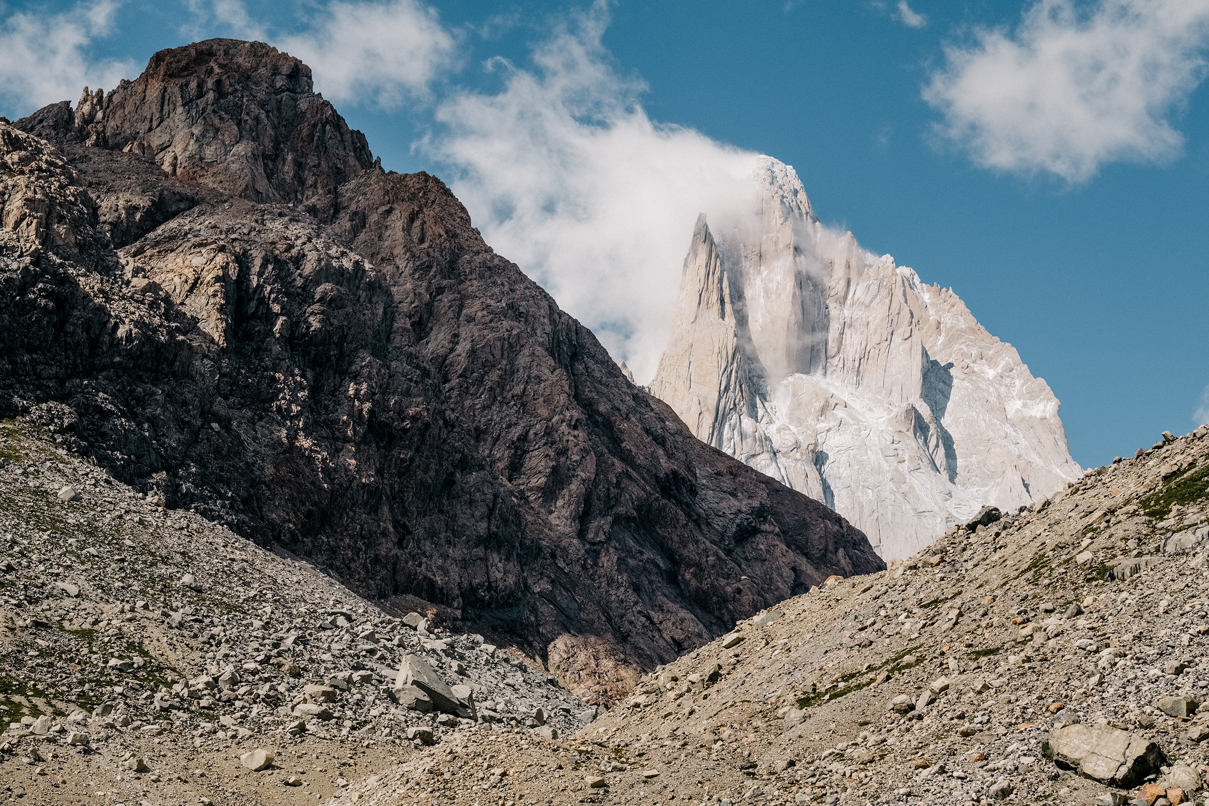 Cerro Chalten ("Der Rauchende"), Patagonien, Argentinien, Foto: Martin Hülle